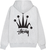 Stussy Regal Crown Heather Zip Up