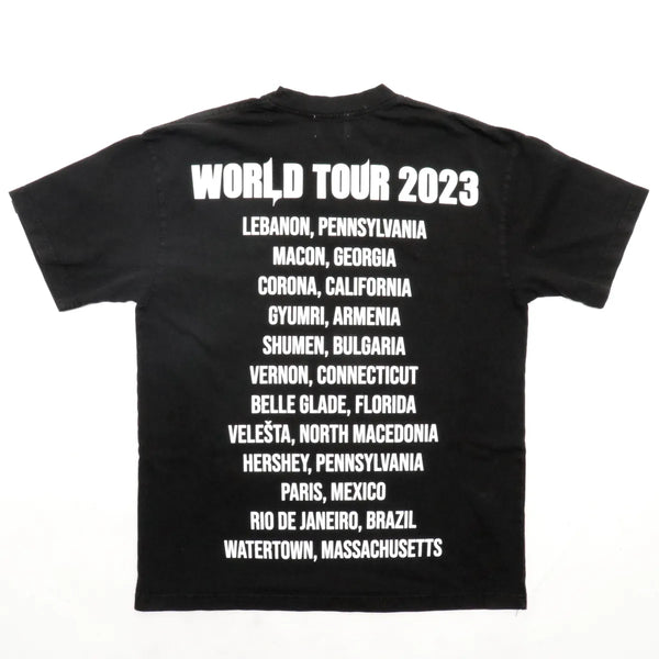 Warren Lotas World Tour 2023 Black Tee