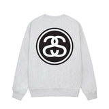 Stussy SS Link Ash Heather Crewneck