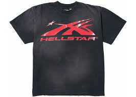Hellstar Sport Logo Gel Black/Red Tee