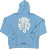 Chrome Hearts Dagger Miami Art Basel Blue Hoodie