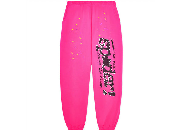 Sp5der P*nk V2 Pink Sweatpants