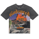 Godspeed Los Scandalous Black Tee