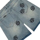 Godspeed Infinity Denim Blue Shorts
