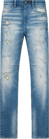 RTA Bryant Light Wash Distressed Jeans