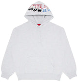Supreme Multi Logos Ash Grey Hoodie
