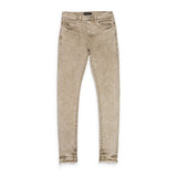 Purple P001 Beige Snow Wash Jeans