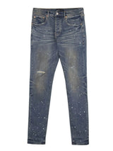 Purple P001 Dirty Tinted Indigo Jeans