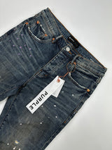Purple P001 Dirty Tinted Indigo Jeans
