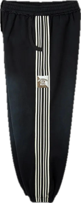 GV Gallery Black Lil Leon Scrunch Sweatpants