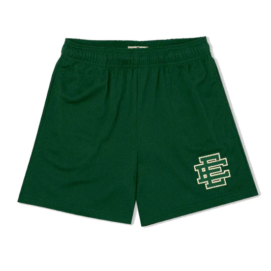 Eric Emanuel Forest Green/Cream Shorts – Courtside Kicks