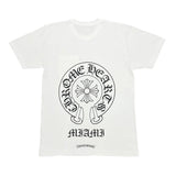 Chrome Hearts Miami Horseshoe White Tee