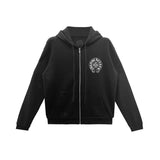 Chrome Hearts Las Vegas Horseshoe Black Zip Up