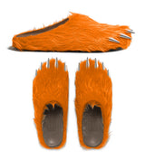 Bravest Bear Claw Orange Mules