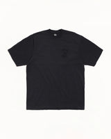 Stussy Stock Link Faded Black Tee