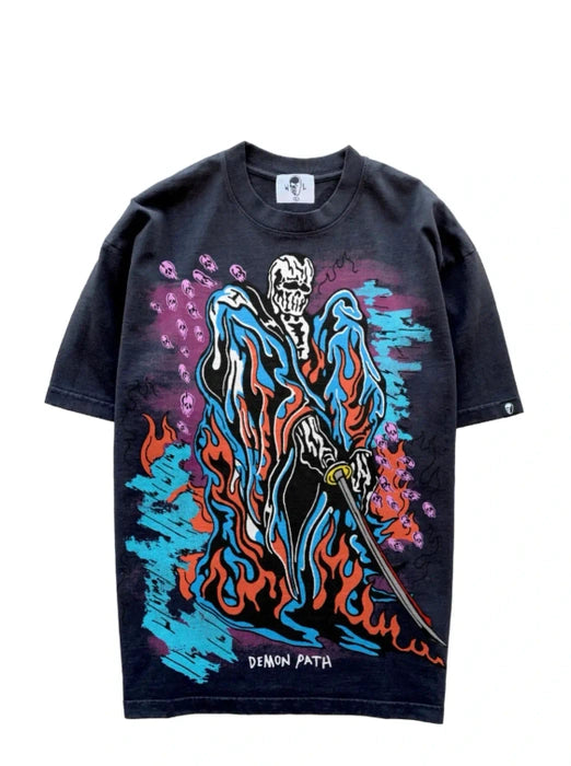 Warren Lotas Demon Path Black Tee