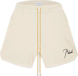 Rhude Heavy Weight Cream Shorts