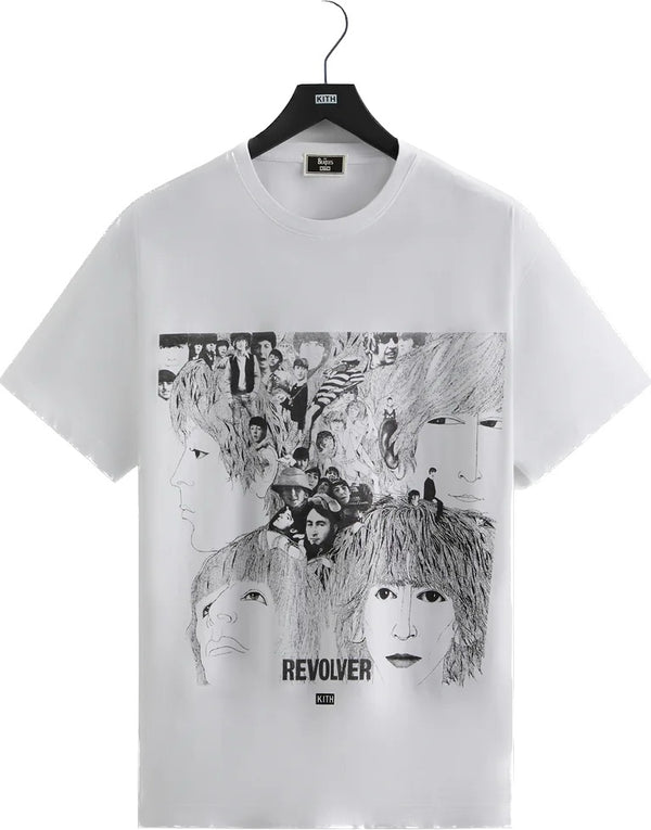 Kith The Beatles Revolver White Tee