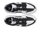 Split Black White Jordan 1 Low