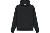 Essentials SS21 Back Logo Black Hoodie