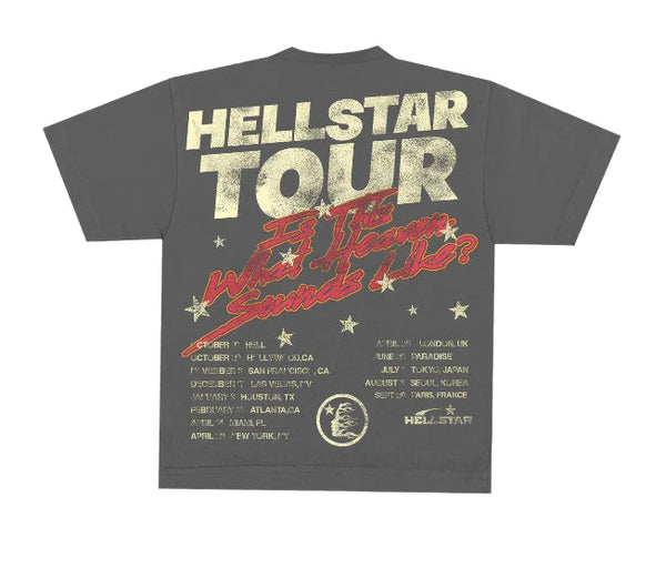 Hellstar Biker Tour Black Tee