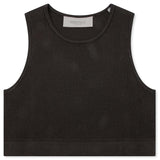 Essentials SS23 Off Black Rib Tank Top