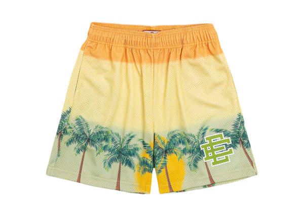 Eric Emanuel Yellow Palm Shorts