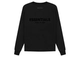 Essentials SS22 Black Crewneck
