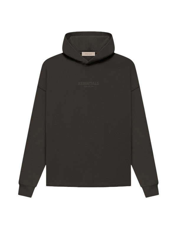 Essentials FW22 Off Black Relaxed Hoodie