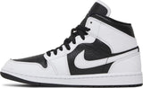 Split White Black Jordan 1 Mid