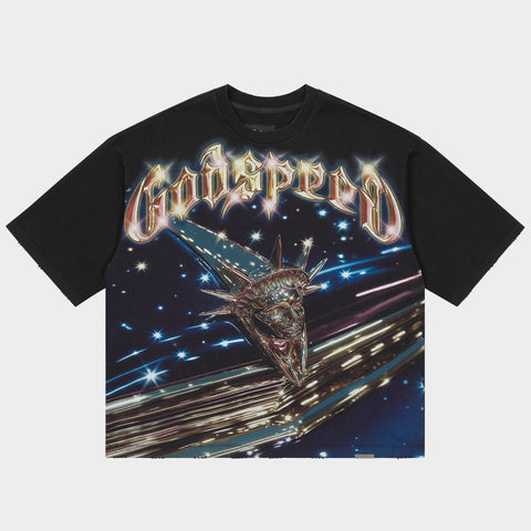 Godspeed Liberty Cruiser Black Tee