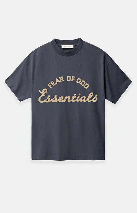 Essentials SS26 Training 90s Faded Iron Grey Tee