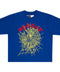 Sp5der OG Web V2 Blue/Yellow/Red Tee