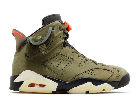 Travis Scott Olive Jordan 6