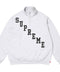 Supreme Slant Applique Ash Grey/Black Quarter Zip