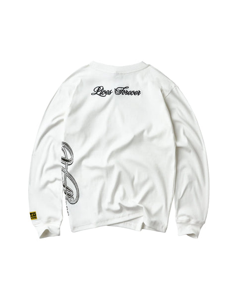 Vale Cursive White L/S Thermal