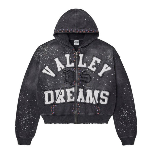 Vale Classico Bling Black Zip Up