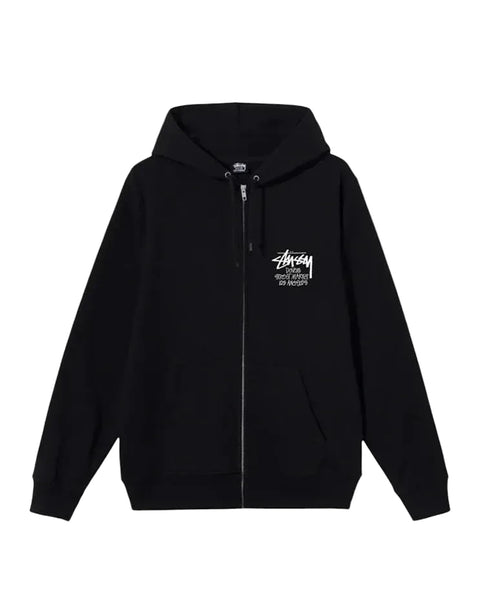 Stussy DSM LA Black Zip Up