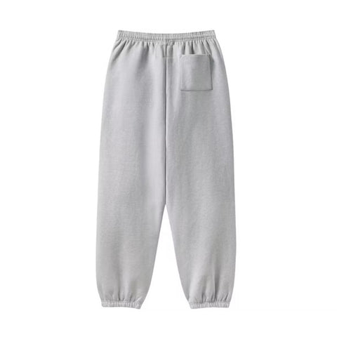 Sp5der P*nk V2 Heather Grey/Pink Sweatpants