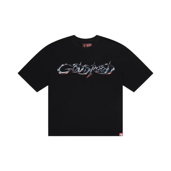 Godspeed New Age Logo Black Tee