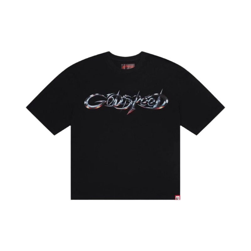 Godspeed New Age Logo Black Tee