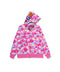 Bape Sta Camo Pink/Yellow/Blue Shark Full Zip