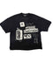 Mixed Emotion Stamped Black Tee