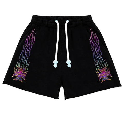 Floor 914 Skystricker Black/Pink Shorts