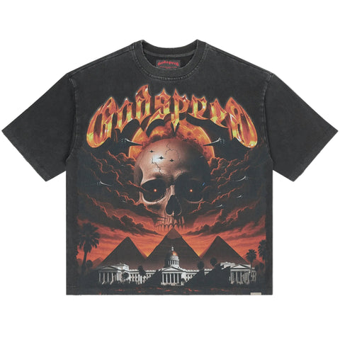 Godspeed Echoes of Empires Black Tee