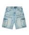 RTA Joseph Frayed Indigo Dusk Jorts