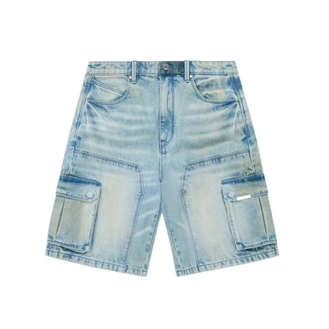 RTA Joseph Frayed Indigo Dusk Jorts