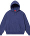 Supreme Satin Applique Navy Hoodie