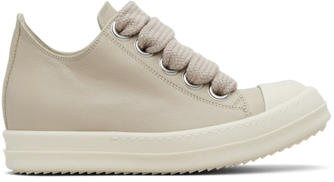 Rick Owens Sand Jumbo Lace Lows