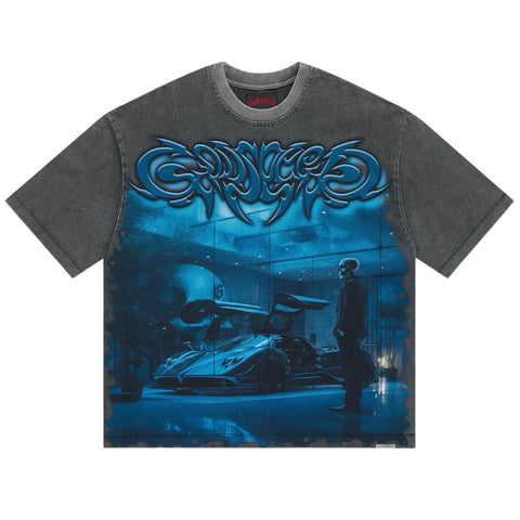 Godspeed Showroom Miami Superrun Grey Tee